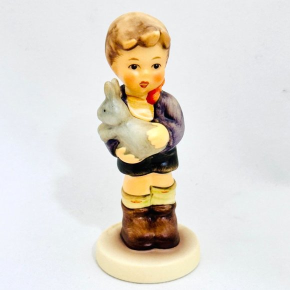 Goebel Hummel 2049/B "My Best Friend" Boy w/Rabbit TMK-7 - Picture 9 of 10